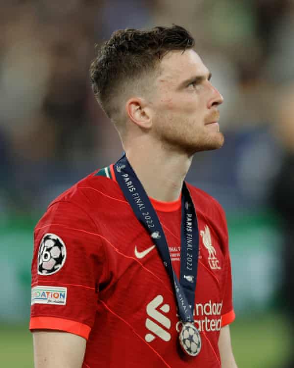 Andy Robertson claimed the organizers and police were 'making it up at times and panicked.'