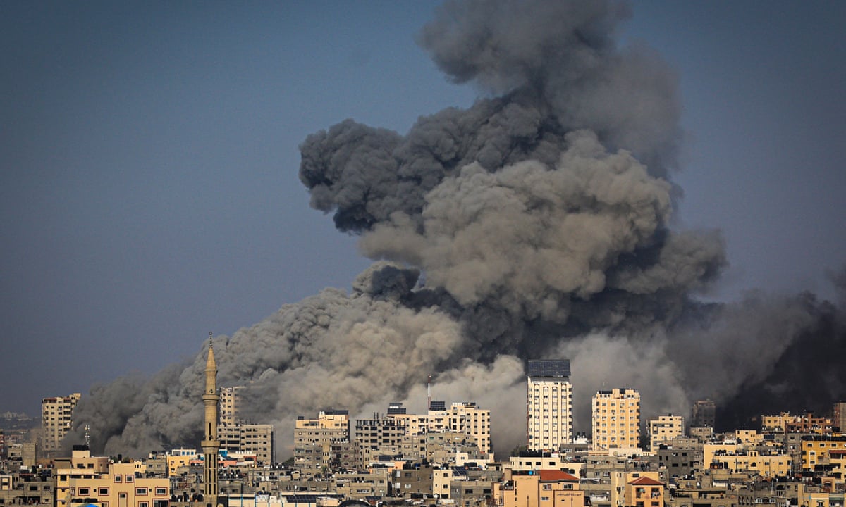 Palestinian death toll passes 1,500 – as it happened | Israel | The Guardian