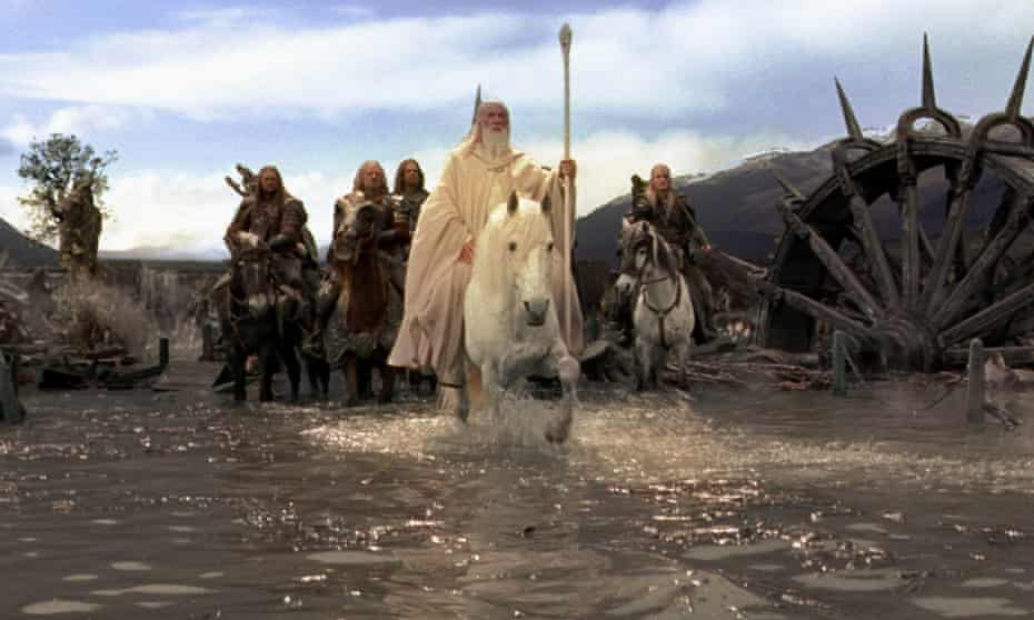 Ian McKellen in the 2013 film of Lord of the Rings.