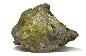 A gold sample from Dalradian’s County Tyrone operation.
