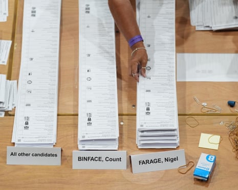 Ballots in the byelection triggered by Nigel Farage quitting in protest amid scrutiny of his finances from the media and parliamentary authorities