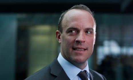 Dominic Raab, who has been tipped by some as a future Tory leader.