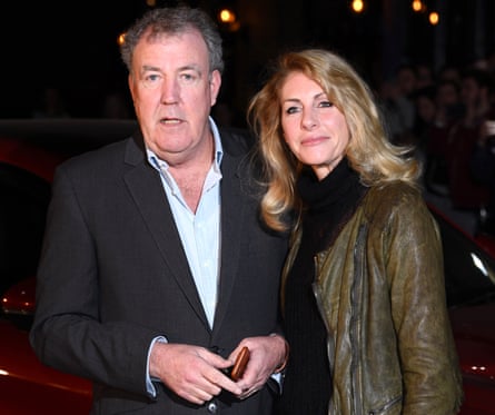Jeremy Clarkson with his partner Lisa Hogan, January 2019