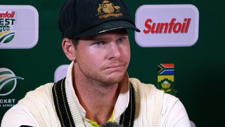 'I am not proud of what's happened': Steve Smith on ball-tampering row – video