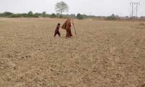 Sami village, Gujurat, western India in August 2012