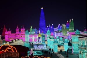 Harbin Ice And Snow Sculpture Festival In Pictures World News The Guardian
