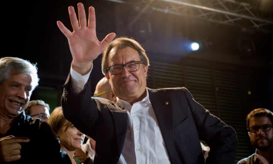 Catalan president Artur Mas