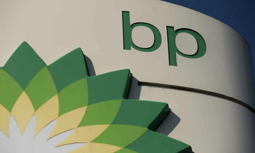 The BP logo.