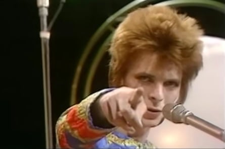 David Bowie performs Starman on Top of the Pops in 1972