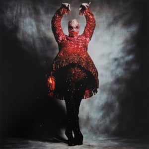 Leigh Bowery, Session IV, Look 21, 1991
Greer: ‘I was fascinated by the work of this strange artist, and after the performance was so intimidated by his extreme appearance and his strident stage personality that I almost had to be pushed to meet him’