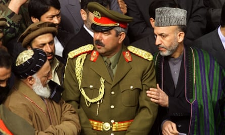 Former president Hamid Karzai.