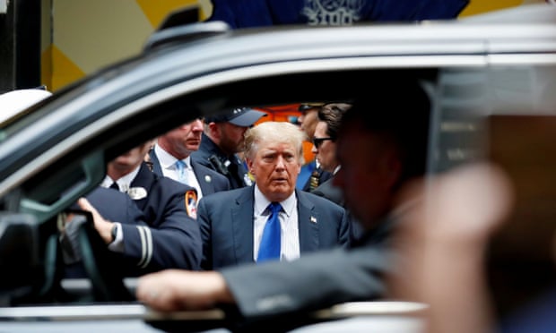 Trump in New York in September for a commemoration of the 20th anniversary of the 9/11 attacks.