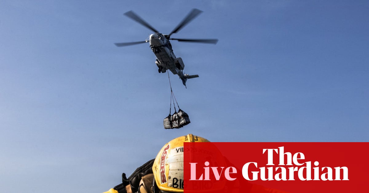Editor of military news outlet that first revealed US aircraft carrier crisis says he was fired over interview – live