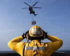 Editor of military news outlet that first revealed US aircraft carrier crisis says he was fired over interview – live