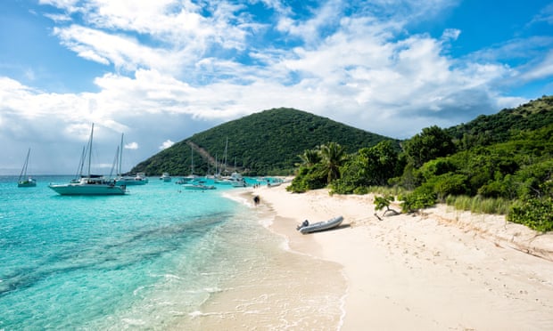 The British Virgin Islands.