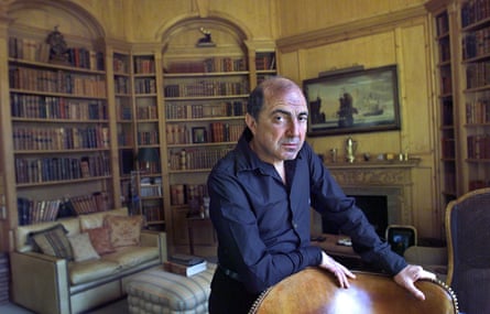 Boris Berezovsky at his home in Surrey, before his death.