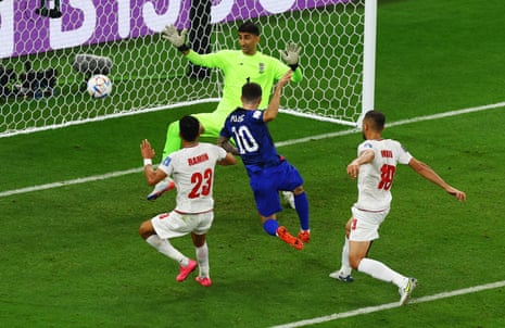 Iran v USA: World Cup 2022 – live Christian Pulisic pounces to break the deadlock.