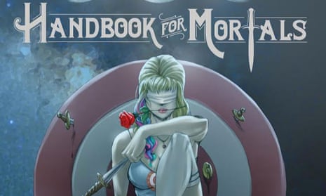 Detail from the cover of Handbook for Mortals by Lani Sarem.