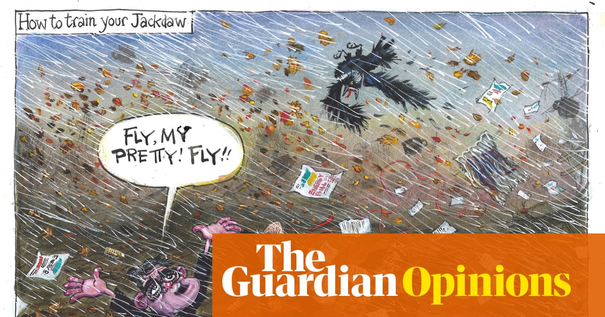 Martin Rowson on the approval of the Jackdaw gasfield – cartoon