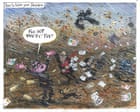 Martin Rowson on the approval of the Jackdaw gasfield – cartoon