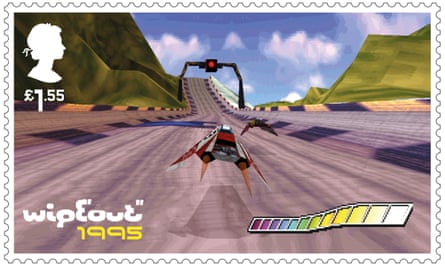 Classic PlayStation racer WipEout – so influential it became a postage stamp.