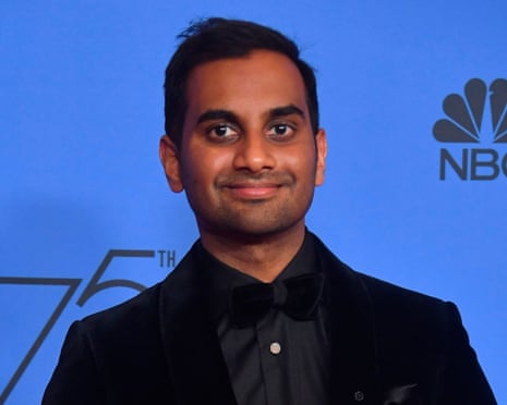 (FILES) In this photo taken on January 7, 2018, Actor Aziz Ansari poses with the trophy for Best Performance by an Actor in a Television Series - Musical or Comedy during the 75th Golden Globe Awards in Beverly Hills, California. Actor and comedian Aziz Ansari has acknowledged a sexual encounter with an anonymous accuser but insisted it was “completely consensual.” The accusations, published January 14, 2018 in online magazine Babe, were made by a 23-year-old photographer from Brooklyn, New York, named only as “Grace.” / AFP PHOTO / Frederic J. BROWNFREDERIC J. BROWN/AFP/Getty Images