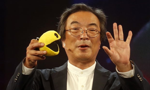 Inspired by pizza … Toru Iwatani, creator of Pac-Man.
