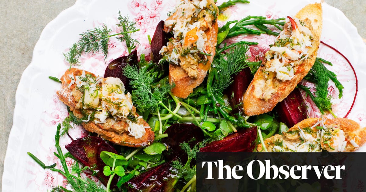 Nigel Slater’s recipes for salads to share