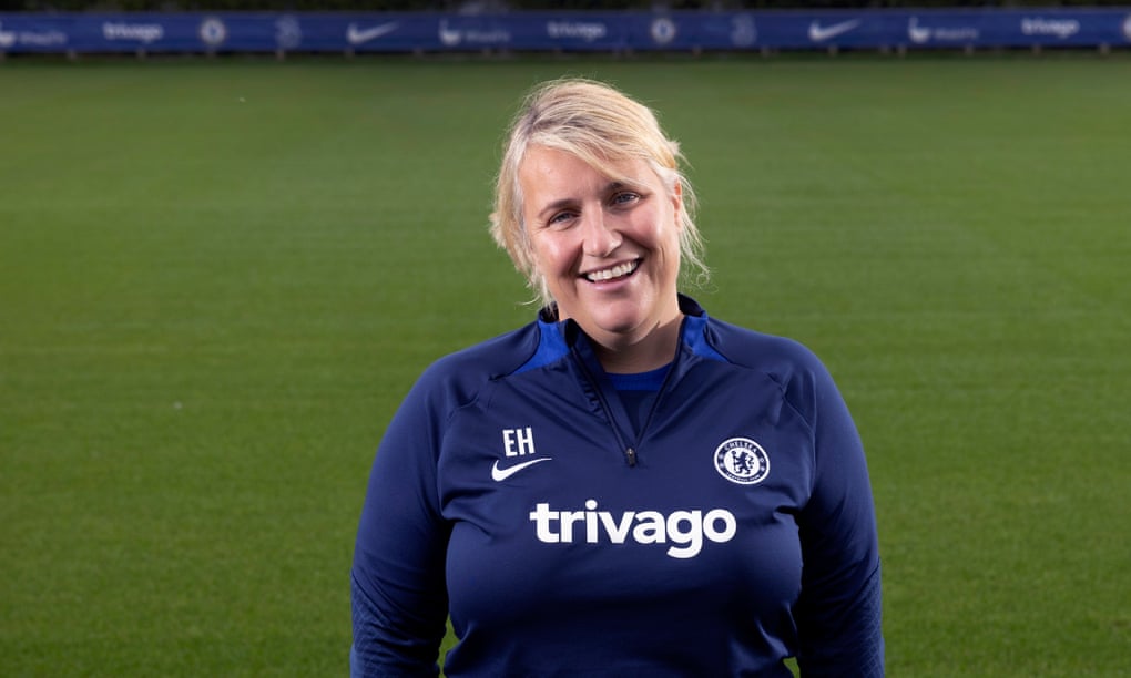 ‘I’ve got so much better at managing players by learning about my son and vice versa,’ says Emma Hayes, the Chelsea Women manager.