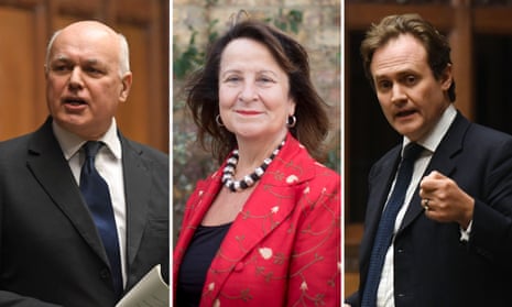 Iain Duncan Smith, Helena Kennedy QC and Tom Tugendhat are among those subject to retaliatory sanctions by China.