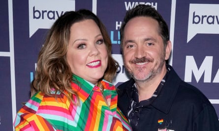 Melissa McCarthy with her husband Ben Falcone.
