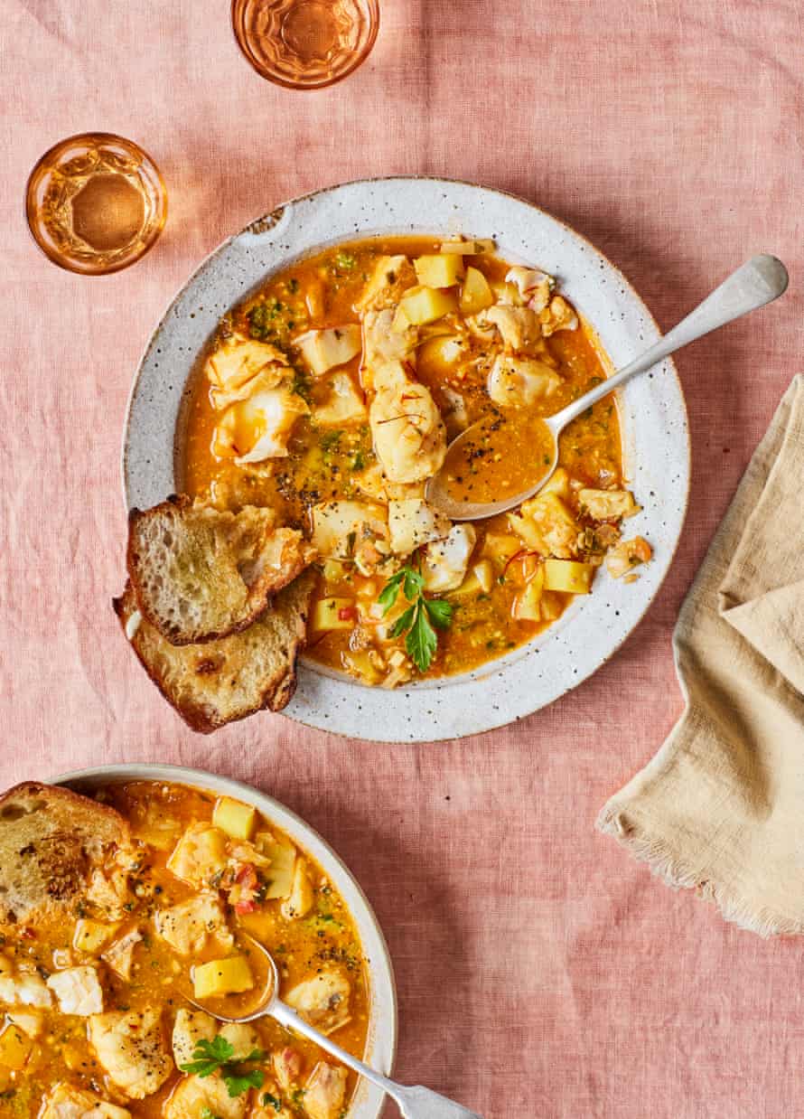 Nieves Barragan Mohacho’s fish and potato stew (AKA suquet).