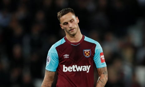 Marko Arnautovic has not created or scored a Premier League goal since his transfer to West Ham from Stoke City in the summer.