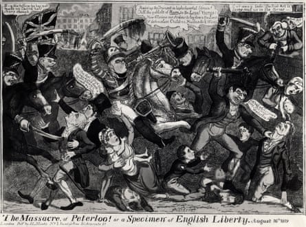 The Massacre of Peterloo! or a Specimen of English Liberty by JL Marks.