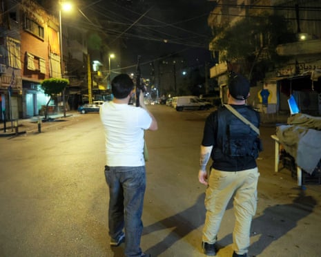 Machine-gun firing into the air in the Lebanese capital to mark the truce