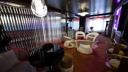 Eighties-inspired design and Prince memorabilia adorn the newly-renovated Purple Rain House in Minneapolis.