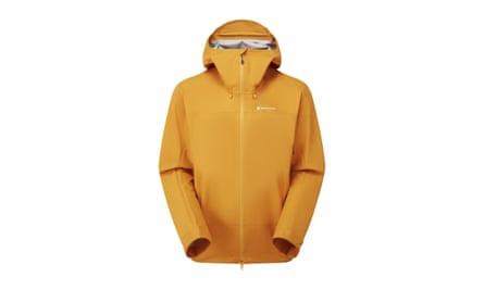 Montane Men’s Torren Waterproof Jacket in mustard yellow