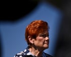 Guardian Essential poll: One Nation’s popularity slips as Albanese records lowest approval as prime minister