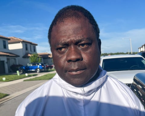 Man in a white jacket