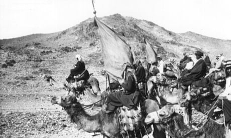 T E Lawrence’s Arab soldiers.