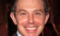A smiling Tony Blair in 1998