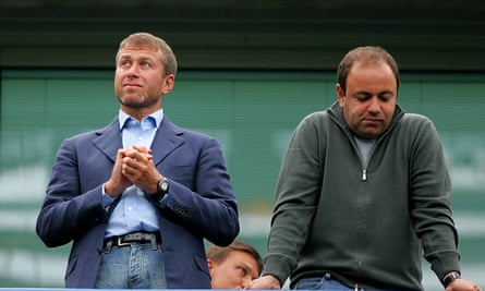 Abramovich with Eugene Shvidle