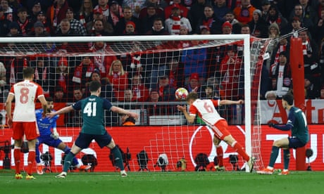 Arsenal knocked out by Bayern after Kimmich header secures last-four spot