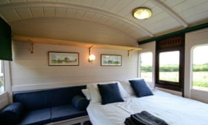 Brockford Railway Siding carriage 1 accommodation