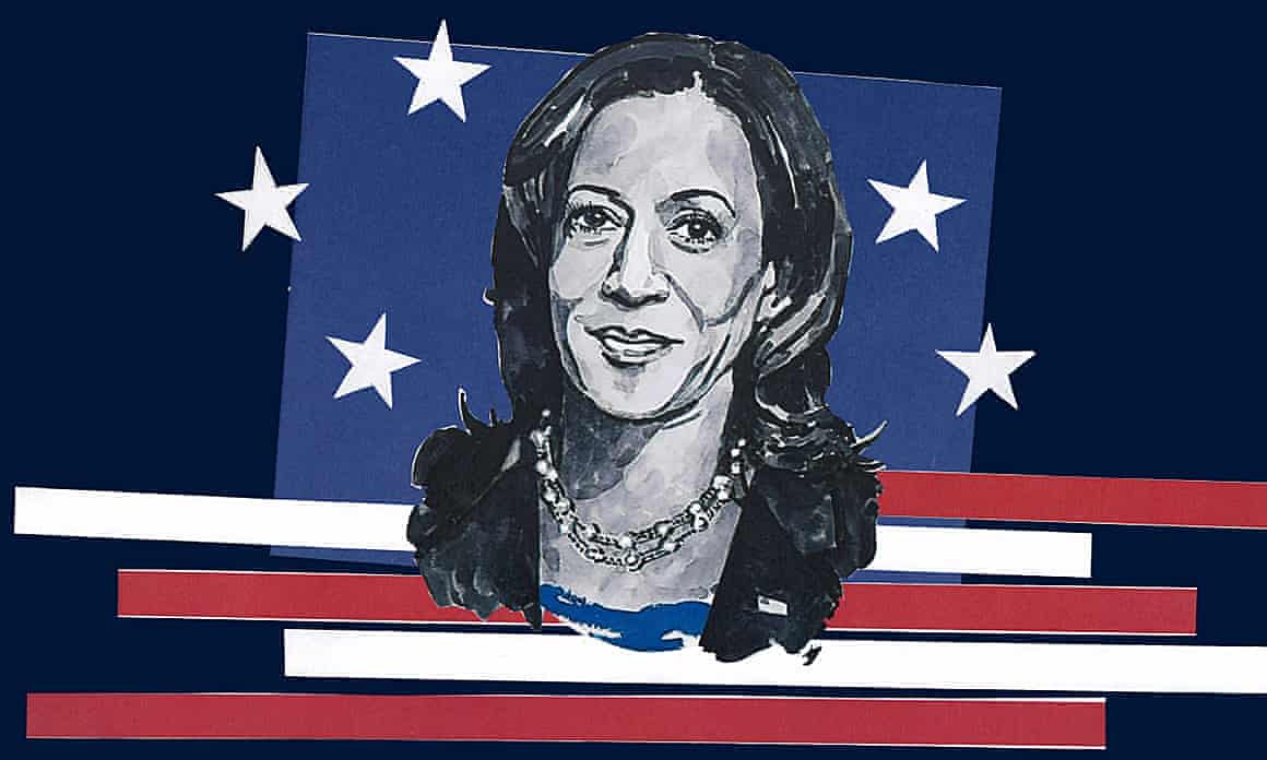Illustration of Kamala Harris