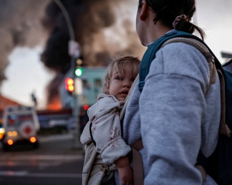 Russia is raining death on Ukraine’s women and children. Our hands shake but we keep going for love | Alina Sarnatska