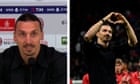 Emotional Zlatan Ibrahimovic retires from football at 41 - video