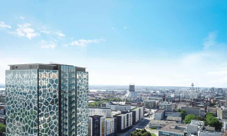 Architect's image of Global Pandemic Institute in Liverpool