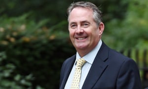 Liam Fox, the international trade secretary