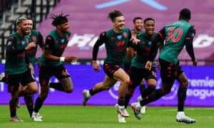 Aston Villa Cling On At West Ham To Clinch Premier League Survival Football The Guardian Aston Villa Cling On At West Ham To Clinch Premier League Survival Football The Guardian